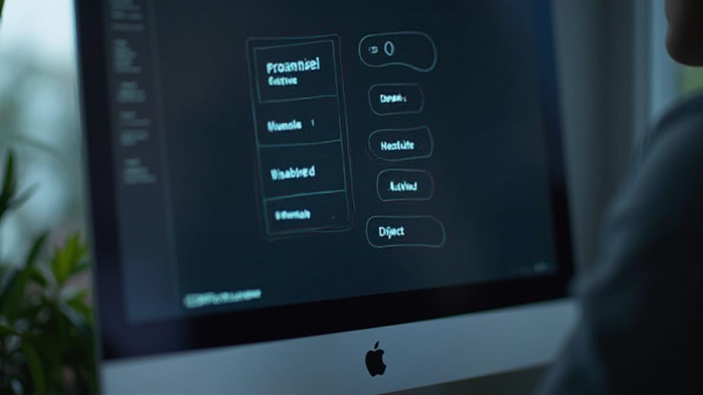 Scherm met verschillende button-states: normal, hover, active en disabled, duidelijk zichtbaar met kleuren en schaal-veranderingen